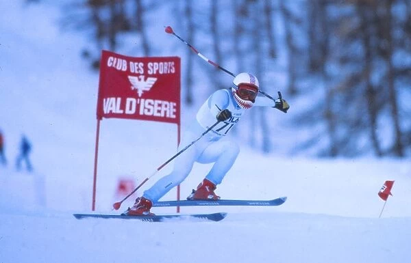 Ross Blyth - 1980 FIS World Cup - Val d'Isere