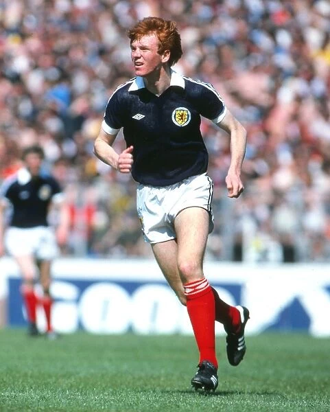 Scotlands Alex McLeish - 1980 British Home Championship
