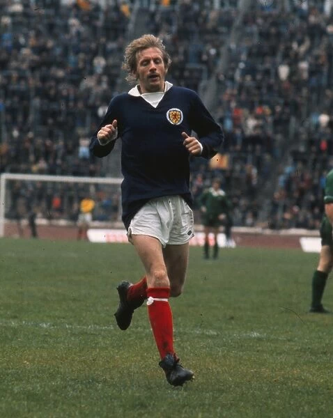 Scotlands Denis Law - 1974 British Home Championship