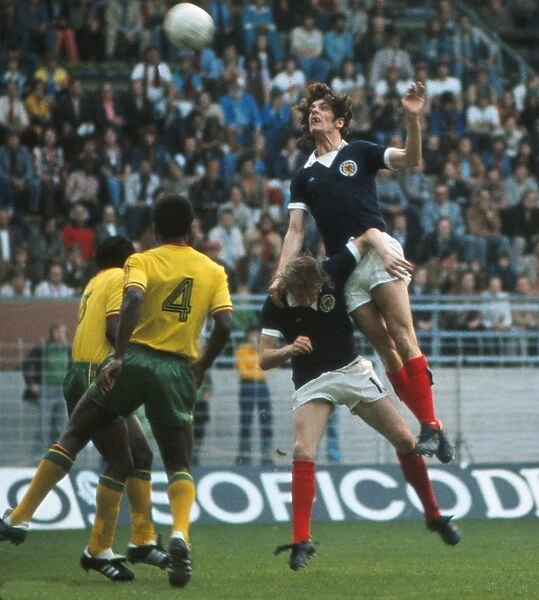 Scotlands Joe Jordan - 1974 World Cup