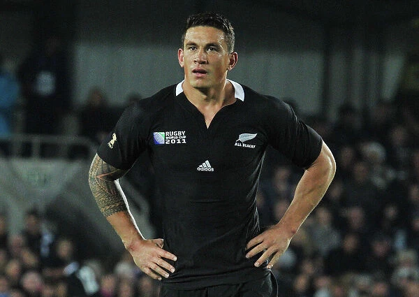 Sonny Bill Williams. Rugby Union - 2011 Rugby World Cup - New Zealand v