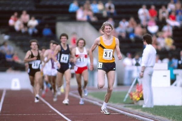 Steve Cram in 1982. Athletics - 1982 AAA Championships - Crystal Palace