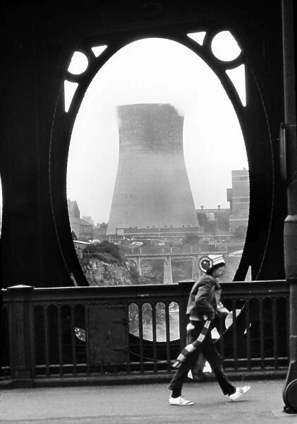 A Sunderland fan walks to Roker Park for his teams FA Cup homecoming