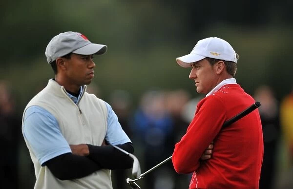 Tiger Woods and Ian Poulter - 2010 Ryder Cup