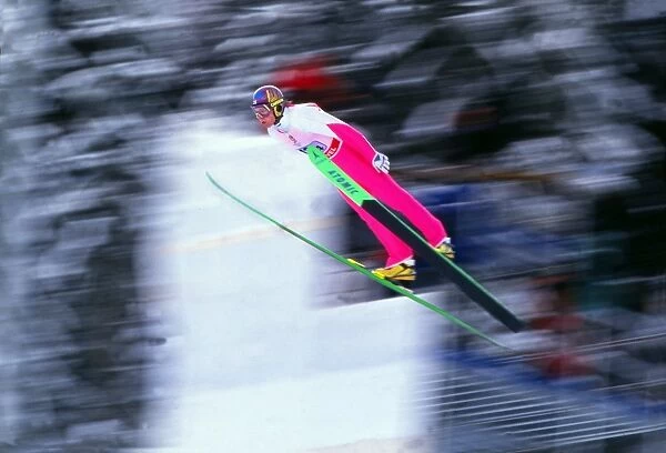 Toni Nieminen - 1992 Albertville Winter Olympics - Mens Inividual Large Hill