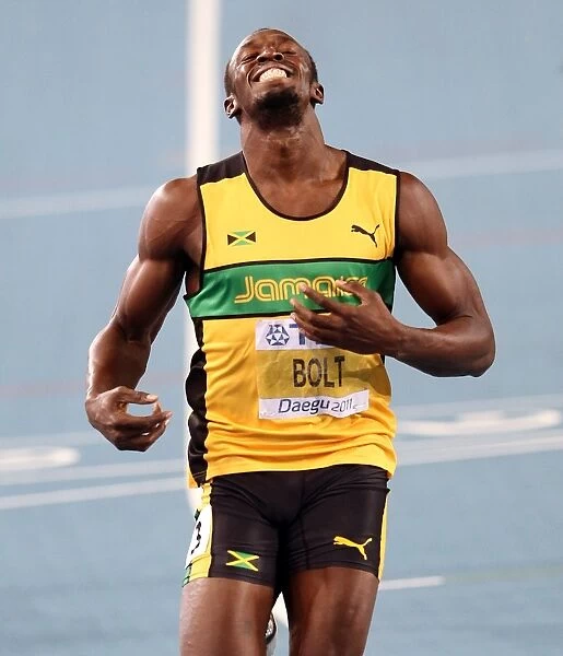 Usain Bolt win the 200m at the 2011 World Championships