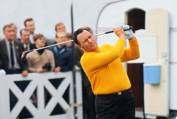 The USAs Billy Casper during the 1969 Ryder Cup