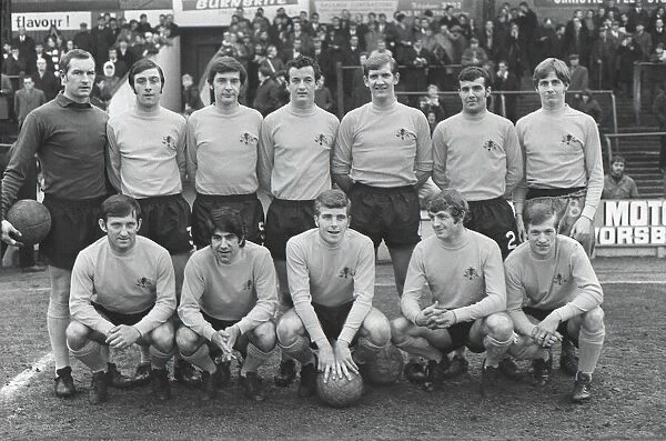Watford - 1968 / 69. Football - 1968  /  1969 season - Watford Team Group