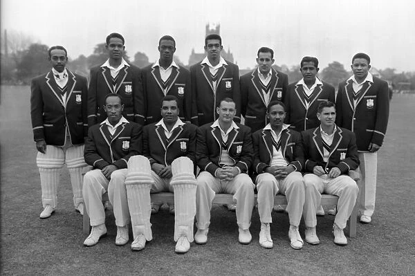 West Indies - 1957. Cricket - 1957 West Indies Tour of England - Team Group