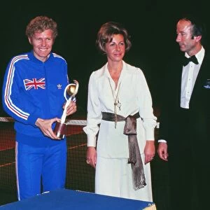 1975 Rothmans International Tennis Trophy winner Mark Cox