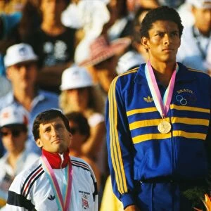 1984 Olympics Mens 800m Medal podium