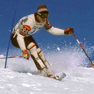 Austrias Wolfram Ortner in action in the 1979 FIS World Cup