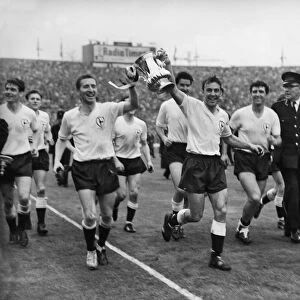 English football Fine Art Print Collection: 1962 FA Cup Final - Tottenham Hotspur 3 Burnley 1