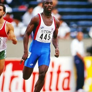 Derek Redmond at the 1991 Tokyo World Championships