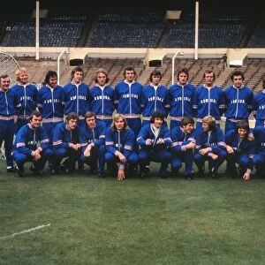England Squad - Euro 1976 Qualifying