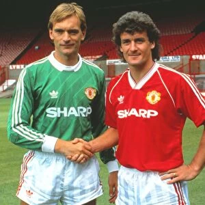 Jim Leighton & Mark Hughes - Manchester United