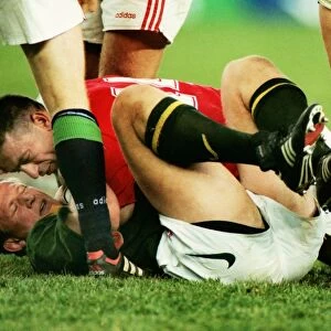 John Bentley and Andre Venter clash - 1997 British Lions Tour of South Africa