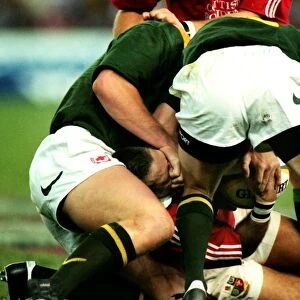 John Bentley is gouged - 1997 British Lions Tour of South Africa