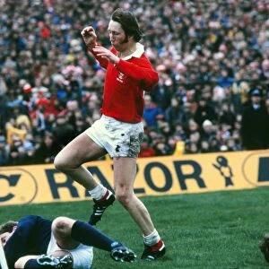 JPR Williams during his final game for Wales - 1981 Five Nations