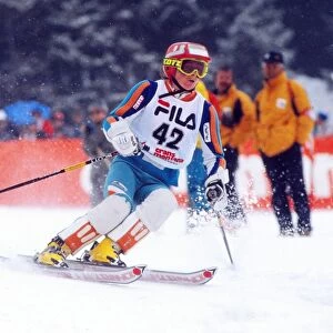 Lesley Beck - 1987 FIS World Ski Championships