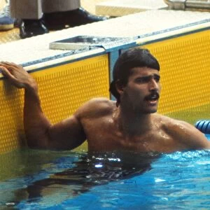 Mark Spitz at the 1972 Munich Olympics