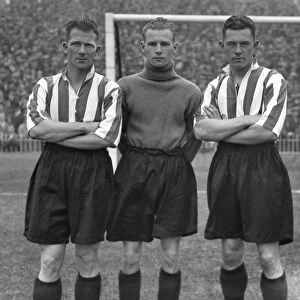 Bill Murray, Jimmy Thorpe and Harry Shaw - Sunderland 1933 / 34