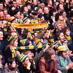 Norwich City fans - 1973 League Cup Final
