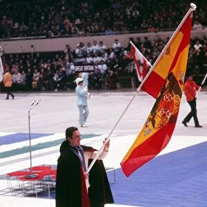 Paquito Fernandez Ochoa - Sapporo Olympics - Closing Ceremony