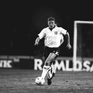 Paul Gascoigne on his England debut in 1988