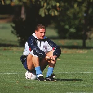 Paul Gascoigne - England training, 1990