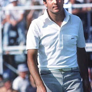 Seve Ballesteros at the 1977 Open Championship