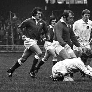 Wales and England clash - 1973 Five Nations