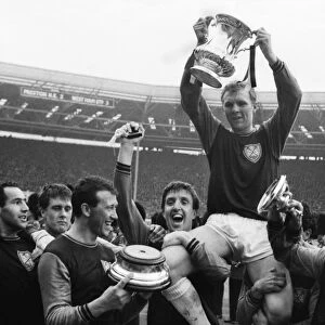 English football Collection: 1964 FA Cup Final - West Ham United 3 Preston North End 2