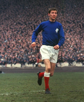 Alex Ferguson during the 1969 Scottish Cup Final