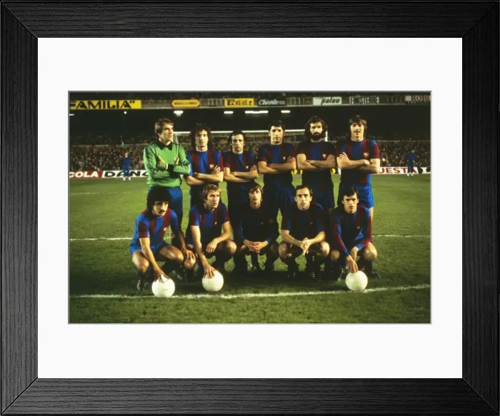 Framed Print : UEFA QF L2: Barcelona 2 (4) Villa 1 (3) Framed Print : UEFA QF L2: Barcelona 2 (4) Villa 1 (3)