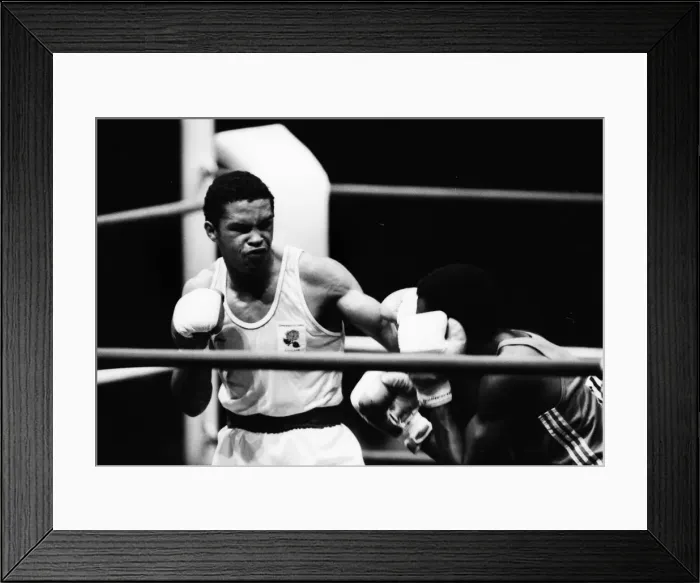 Framed Print : Brisbane Commonwealth Games - Boxing Framed Print : Brisbane Commonwealth Games - Boxing
