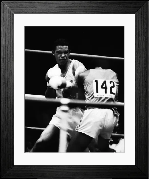Framed Print : Brisbane Commonwealth Games - Boxing Framed Print : Brisbane Commonwealth Games - Boxing