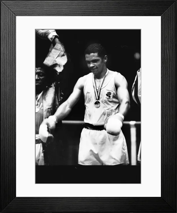 Framed Print : Brisbane Commonwealth Games - Boxing Framed Print : Brisbane Commonwealth Games - Boxing