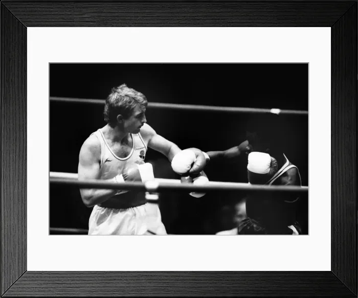 Framed Print : Brisbane Commonwealth Games - Boxing Framed Print : Brisbane Commonwealth Games - Boxing