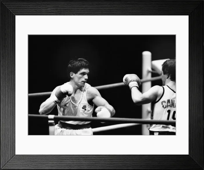 Framed Print : Brisbane Commonwealth Games - Boxing Framed Print : Brisbane Commonwealth Games - Boxing