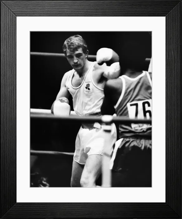 Framed Print : Brisbane Commonwealth Games - Boxing Framed Print : Brisbane Commonwealth Games - Boxing