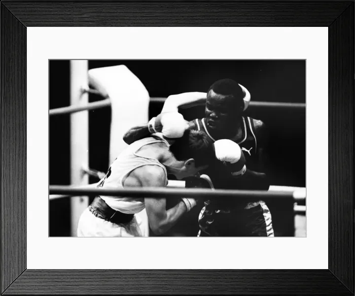 Framed Print : Brisbane Commonwealth Games - Boxing Framed Print : Brisbane Commonwealth Games - Boxing