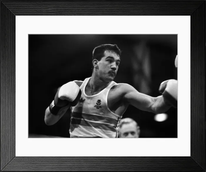 Framed Print : Edinburgh Commonwealth Games - Boxing