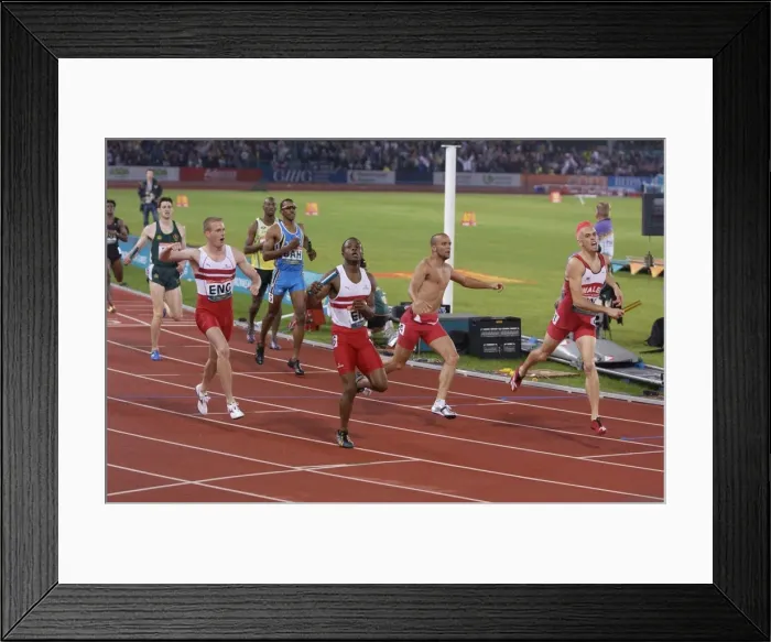 Framed Print : Manchester Commonwealth Games - Athletics