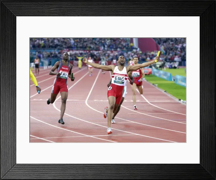 Framed Print : Manchester Commonwealth Games - Athletics
