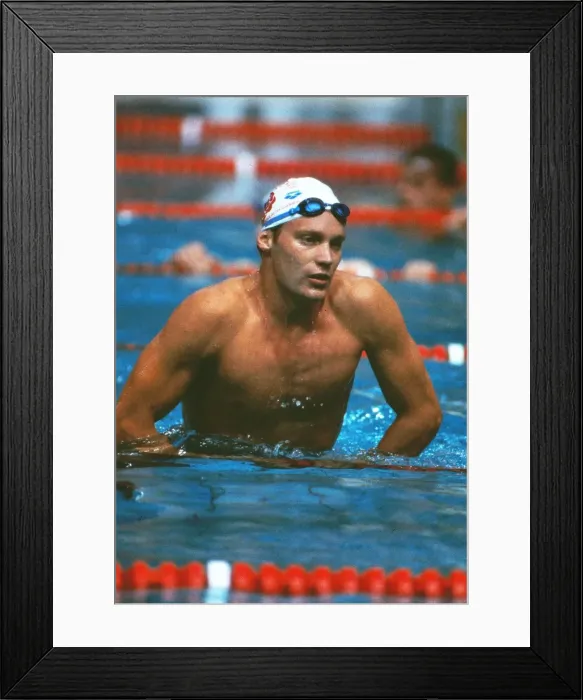 Framed Print : Brisbane Commonwealth Games - Swimming Framed Print : Brisbane Commonwealth Games - Swimming