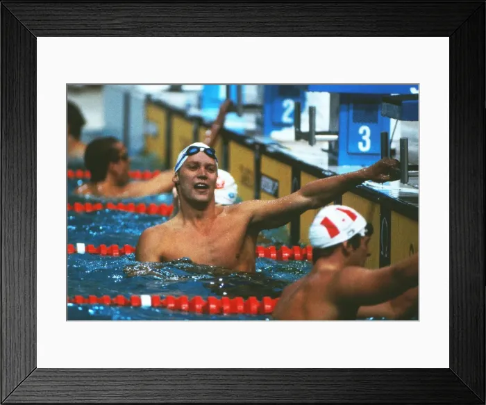 Framed Print : Brisbane Commonwealth Games - Swimming Framed Print : Brisbane Commonwealth Games - Swimming