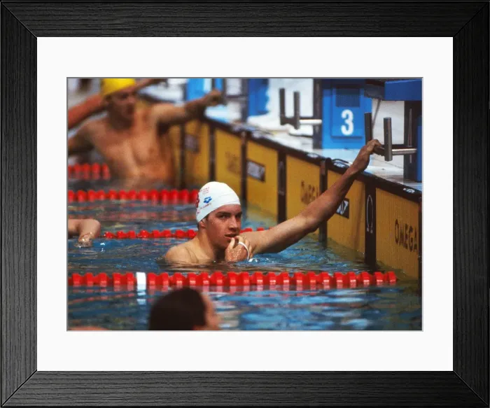 Framed Print : Brisbane Commonwealth Games - Swimming Framed Print : Brisbane Commonwealth Games - Swimming