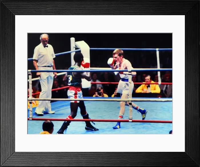 Framed Print : Brisbane Commonwealth Games - Boxing Framed Print : Brisbane Commonwealth Games - Boxing