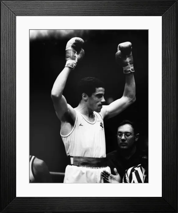 Framed Print : Brisbane Commonwealth Games - Boxing Framed Print : Brisbane Commonwealth Games - Boxing
